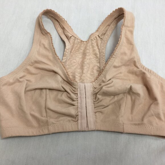 🌼 GLAMORISE WOMENS WIRE FREE FRONT CLOSE BRA SIZE 36B/C/D 1908 🌼
